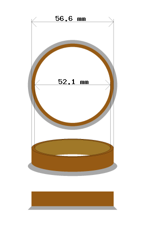 hubcentric 56.6-52.1