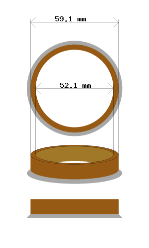 hubcentric 59.1-52.1