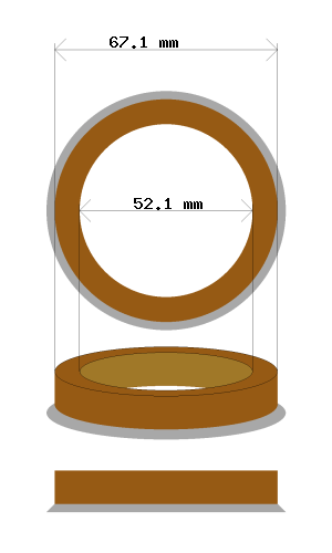 hubcentric 67.1-52.1