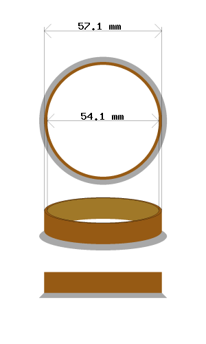 hubcentric 57.1-54.1