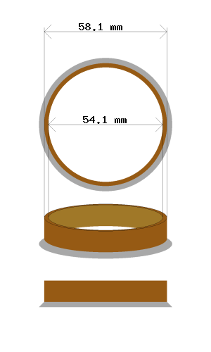 hubcentric 58.1-54.1