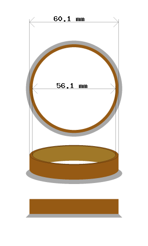 hubcentric 60.1-56.1