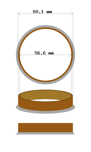 hubcentric 60.1-56.6