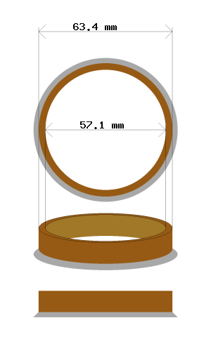 hubcentric 63.4-57.1