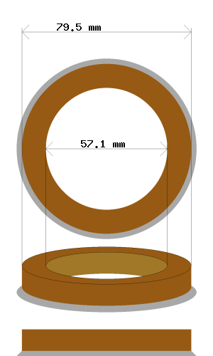 hubcentric 79.5-57.1