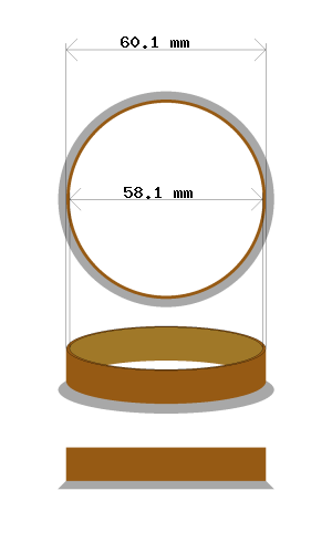 hubcentric 60.1-58.1