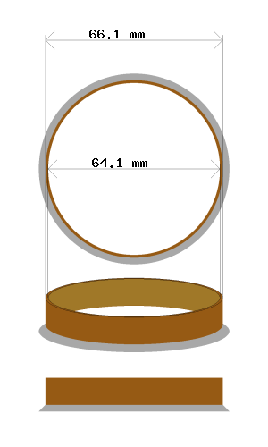 hubcentric 66.1-64.1