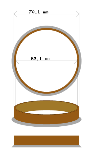 hubcentric 70.1-66.1