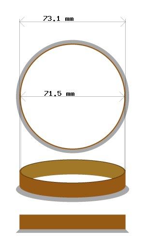 hubcentric 73.1-71.5