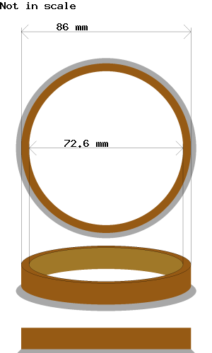 hubcentric 86.0-72.6